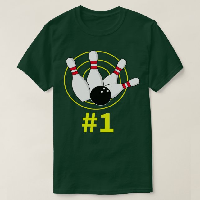 Camiseta Boliche Para O Seu Hob (Frente do Design)