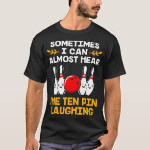 Camiseta Boliche Pinos Pun 10 Pinos Rindo De Boliche Engraç