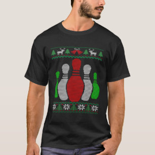 Camiseta Boliche Pins Bowler Gift Boliche Team Fegly Christ
