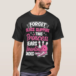 Camiseta Boliche Princesa Pin Bowler Strike Team Bowli