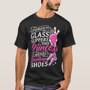 Camiseta Boliche Princesa Pin Bowler Striler Boliche Te