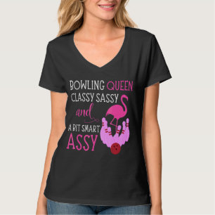 Camiseta Boliche Rainha Clássica Sassy e Bit Smart Assy Fla