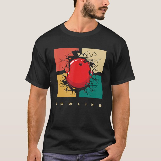 Camiseta Boliche Roupa boliche  (Frente)