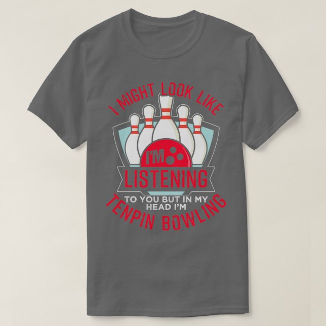 Camiseta Boliche Tenpin (Frente do Design)