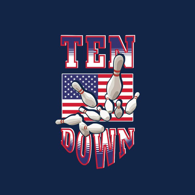 CAMISETA BOLICHE USA LEAGUE TEAME STRIKE SPARE (Criador carregado)