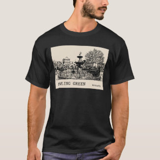 Camiseta Boliche Verde Kentucky Superdimensionado