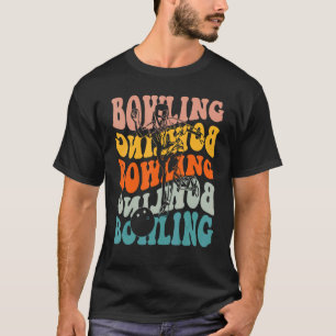 Camiseta Boliche Vintage, Jogador, Garotos