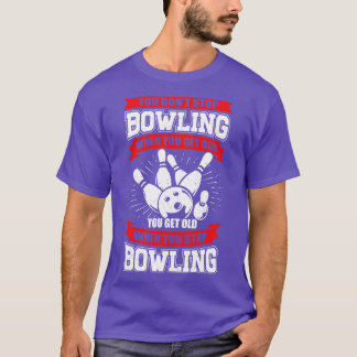 Camiseta Boliche Vovô Bowler Avô Gift