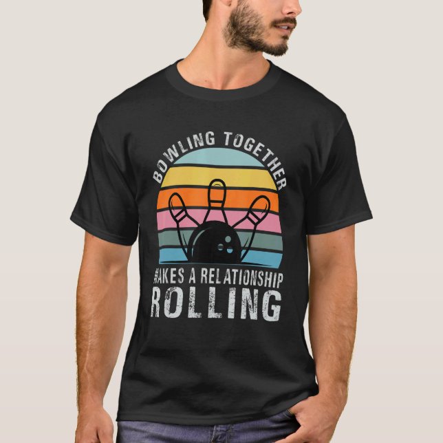 Camiseta Boliches Em Conjunto Fazem Um Relacionamento Rolli (Frente)