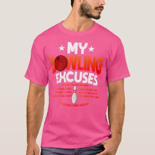 Camiseta Boliches Engraçadas Dizendo