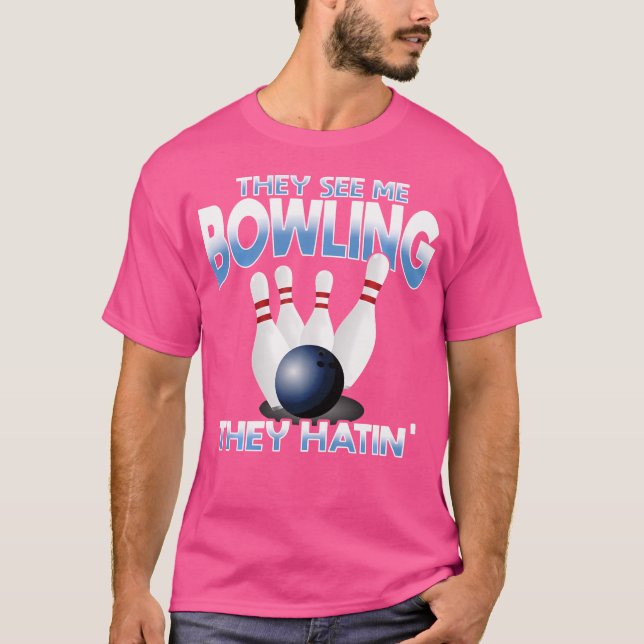 Camiseta Boliches Engraçadas Para Meninas (Frente)