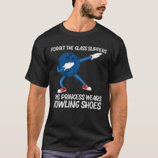 Camiseta Boliches Engraçadas Para Meninas Crianças Dabbing