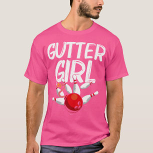 Camiseta Boliches Engraçadas Para Meninas Mulheres Boliche