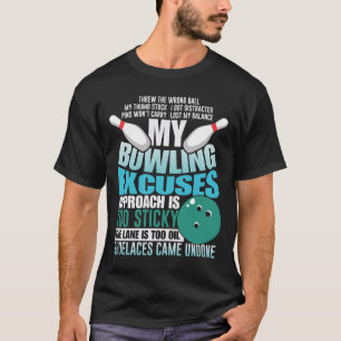 Camiseta Boliches Expõe Esportes Engraçados De Greve De B