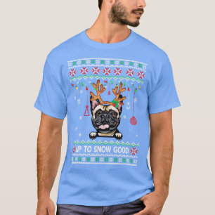 Camiseta Boliches Franceses Reindeer Ugly Christmas Xmas