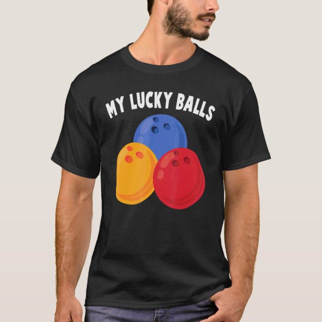 Camiseta Boliches - Minhas Bolas Sortudas - - Beco - Esport (Frente)
