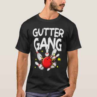 Camiseta Boliches Mulheres Legal Gutter Gang Bowlers