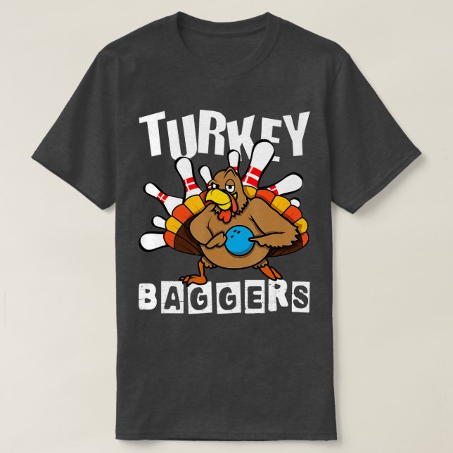 Camiseta Boliches Turcas Baggers Sobreviveram Feliz Feliz G (Frente do Design)