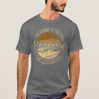 Camiseta Bolingbrook IL Illinois Vintage Angustiado menina