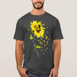Camiseta Bolinha de girassol Gol de Sensibilização para a I
