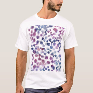 Camiseta Bolinhas Aquarela: Geométrico Sem Costura.