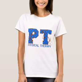 Camiseta bolinhas azuis marrons da pinta
