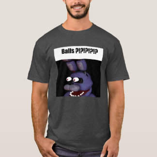 Camiseta Bolinhas Bonny Freddy Fazbear engraçado