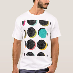 Camiseta bolinhas da década de 60: Vintage Cheer decorativo