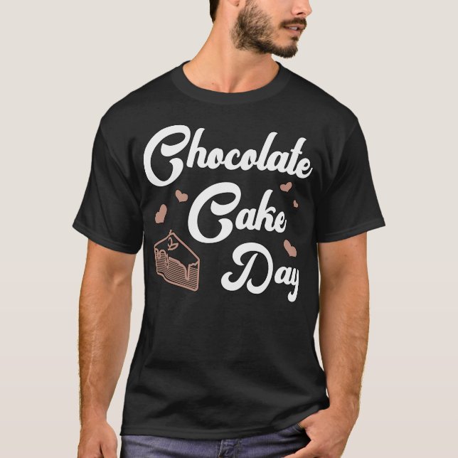 Camiseta Bolinho de Chocolate Doce Presente de Sobremesa Do (Frente)
