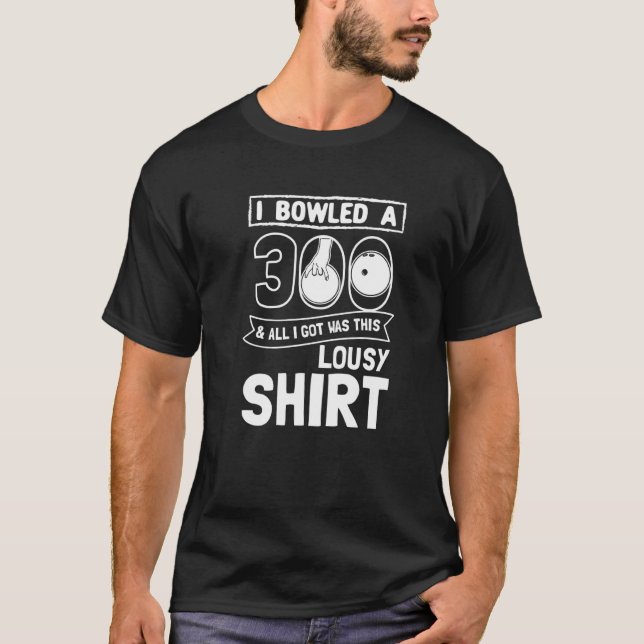 Camiseta Bolinho I Boliche 300 Boliches (Frente)