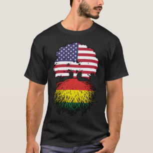 Camiseta Bolívia: América do Norte, Bolívia Bandeira de Árv