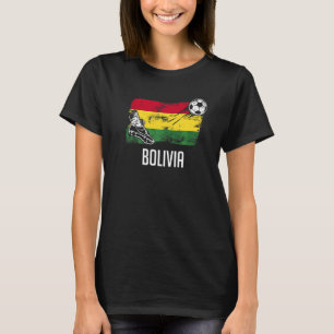 Camiseta Bolívia: Bandeira de Jersey, Bolívia Equipe de fut