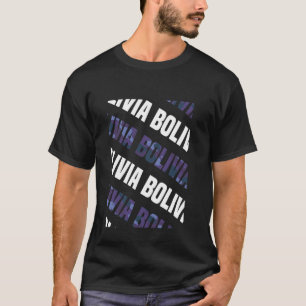 Camiseta Bolívia Camo - Camouflage Roxo