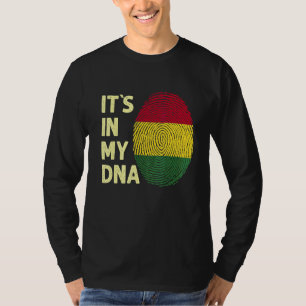 Camiseta Bolívia Em Meu Dna, Equipe De Bandeira Boliviana 1