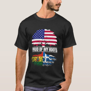Camiseta Bolívia Grécia Patrimônio Orgulhoso das minhas Raí