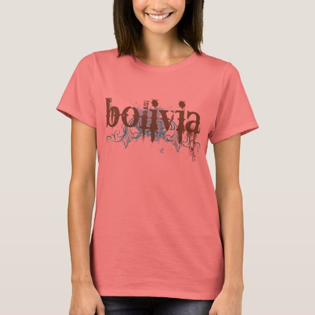 Camiseta Bolívia legal (Frente)