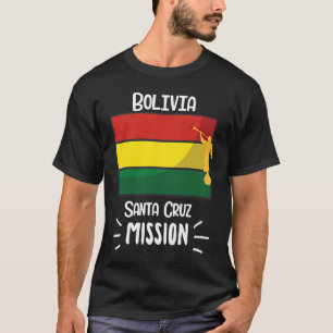 Camiseta Bolívia Papais noeis Cruz Mmon LDS Missão Missioná