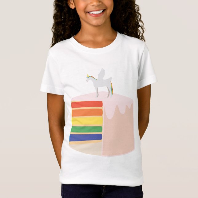 Camiseta Bolo Arco-Íris (Frente)