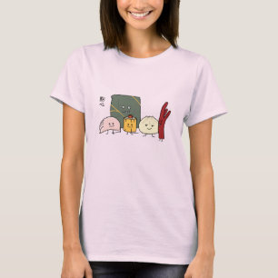 Camiseta Bolo chinês dos bolos da bolinha de massa de Bao