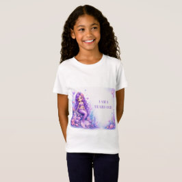 Camiseta Bolo de Aniversário de 3 anos da Sereia Candy Doll