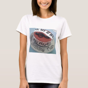 Camiseta Bolo de aniversário mamãe
