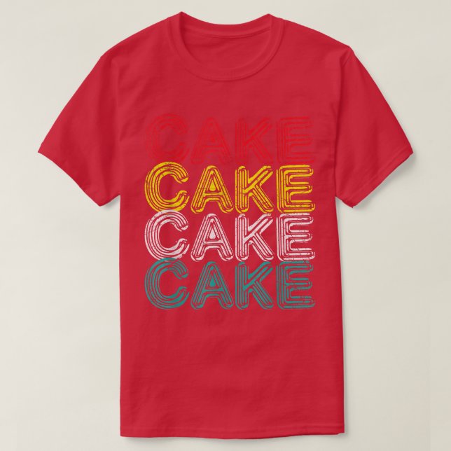 Camiseta Bolo de Baking Lover Proprietário da Padaria Vinta (Frente do Design)