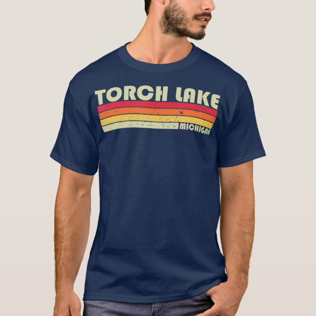 Camiseta BOLO DE BOLO MICHIGAN — Campanha de Pesca Engraçad (Frente)
