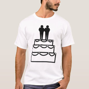 Camiseta Bolo de Casamento Personalizável