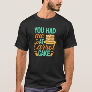 Camiseta Bolo de Cenoura Você Me Conquistou Padeiro Confei