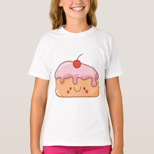 Camiseta Bolo de Cereja Adorável