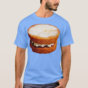 Camiseta Bolo de Esponja Victoria, Comida doce