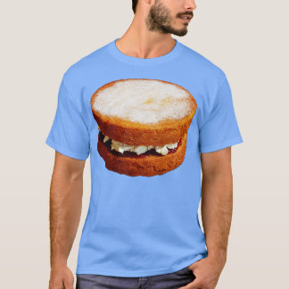 Camiseta Bolo de Esponja Victoria, Comida doce