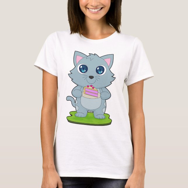 Camiseta Bolo de Gato (Frente)