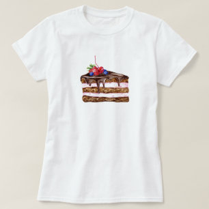 Camiseta Bolo de Morango